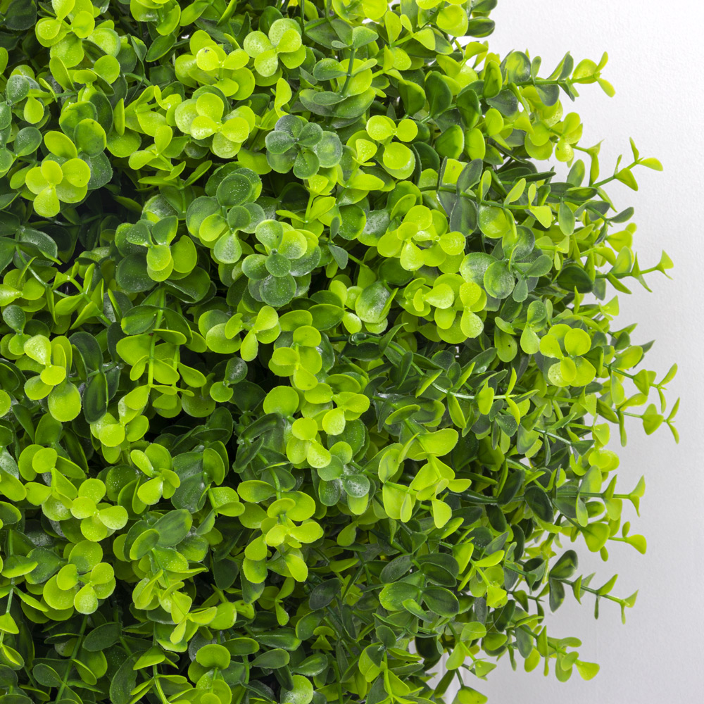 СШ040/228-5/1 Самшит искусственный шар Эвкалипт Элит d40см в техническом кашпо _2