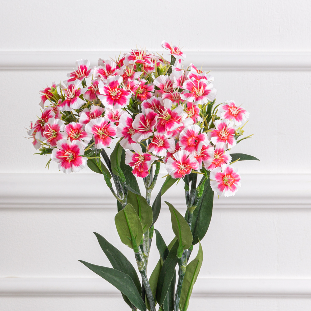 7141А/9120-10/1Р(АКЦИЯ) Гвоздика турецкая искусственная h54см, розовая_3