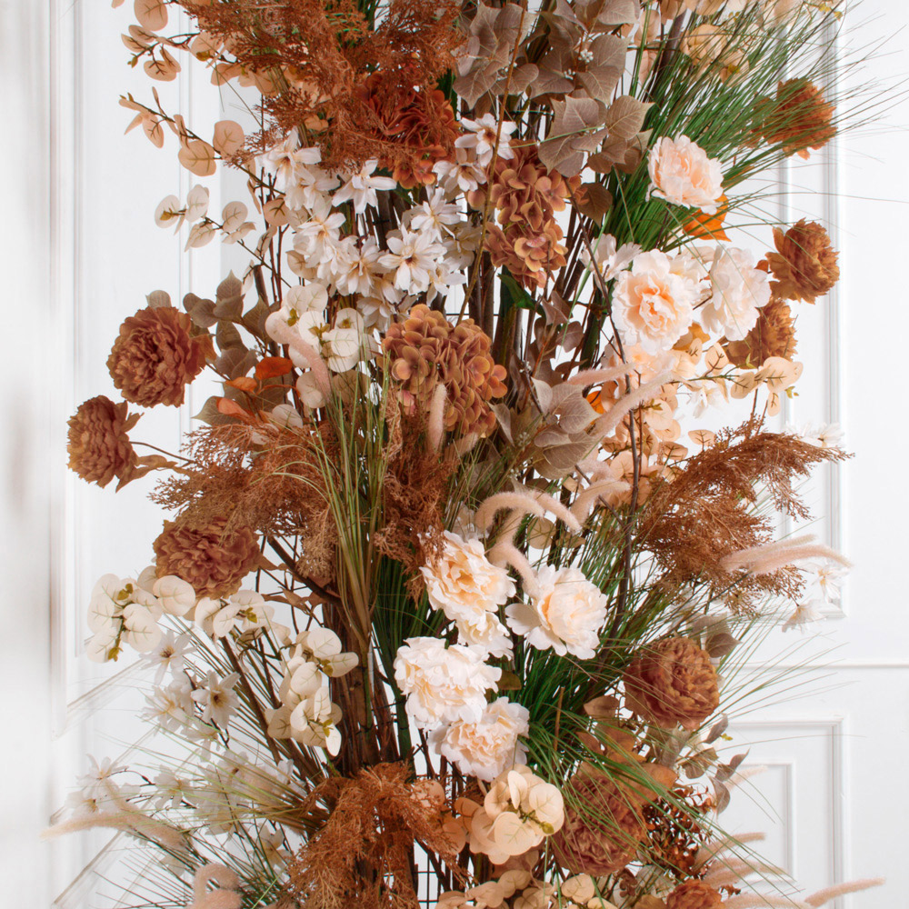 ДЛ170(Пр)(Fix)(F) Декор входной группы h300см на прутьях, пристенный, бежево-терракотовый_7