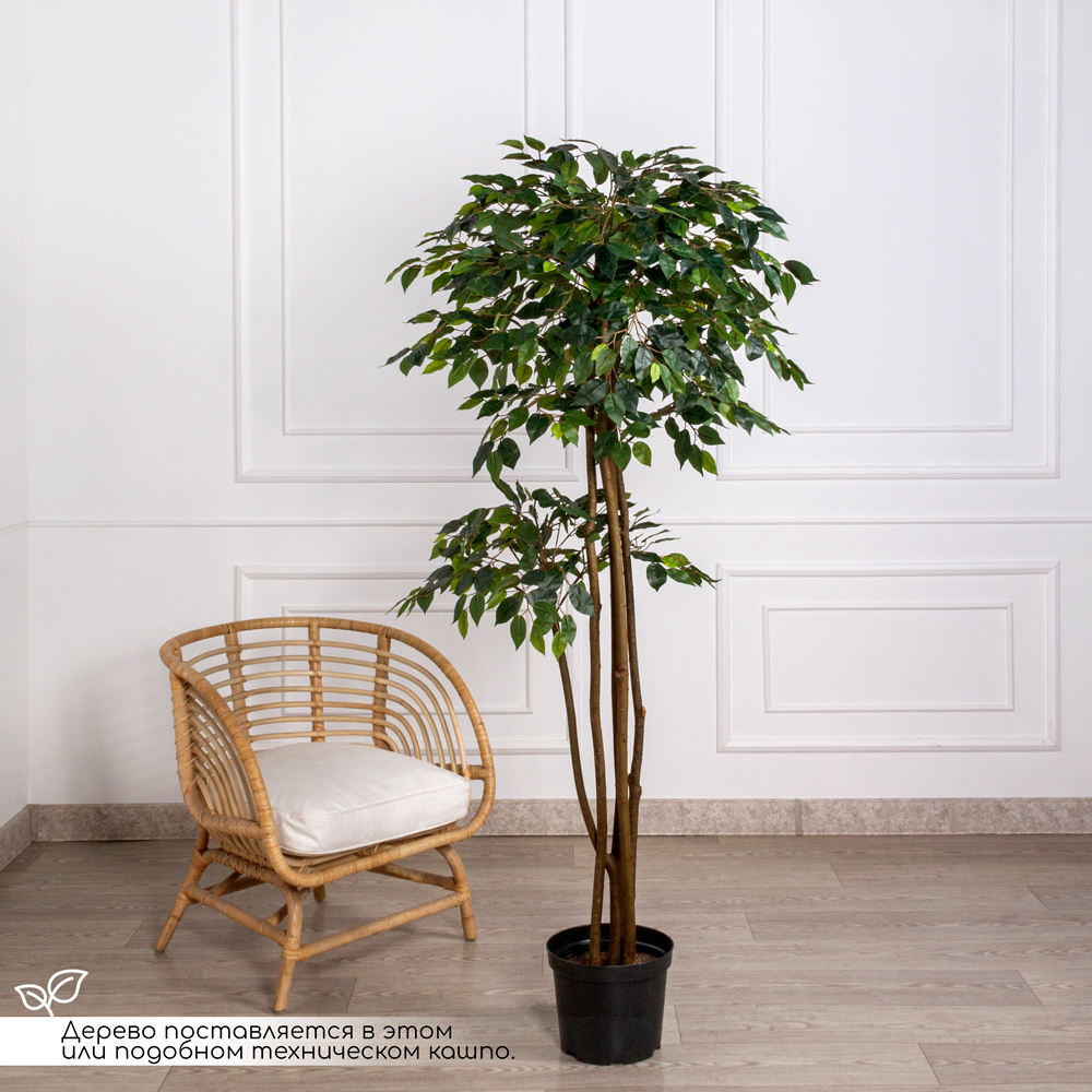 180/Р/34(Пр) Фикус искусственный h180см (латекс)_1