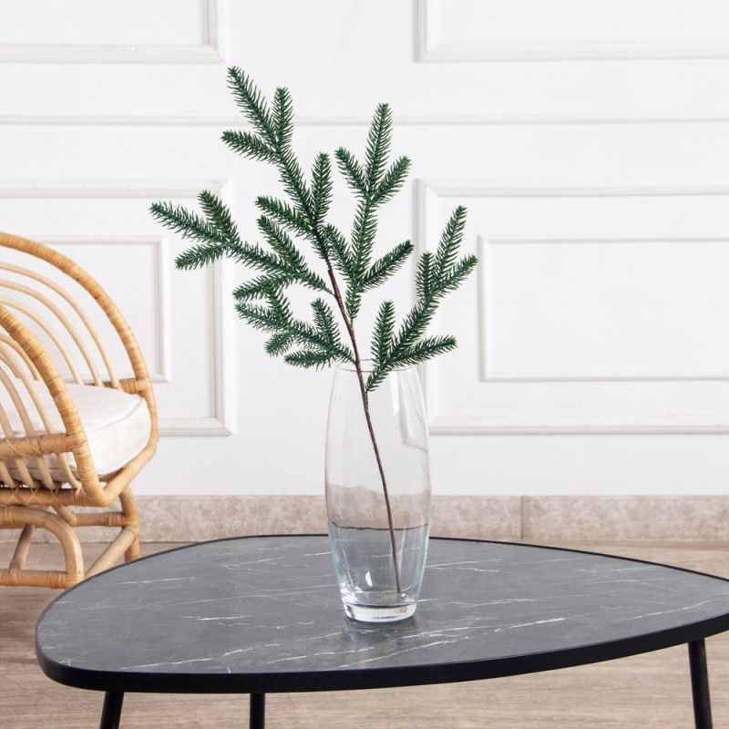 736А/9271-1116(F) Ветка еловая h60см(37+23см) 5веток_1