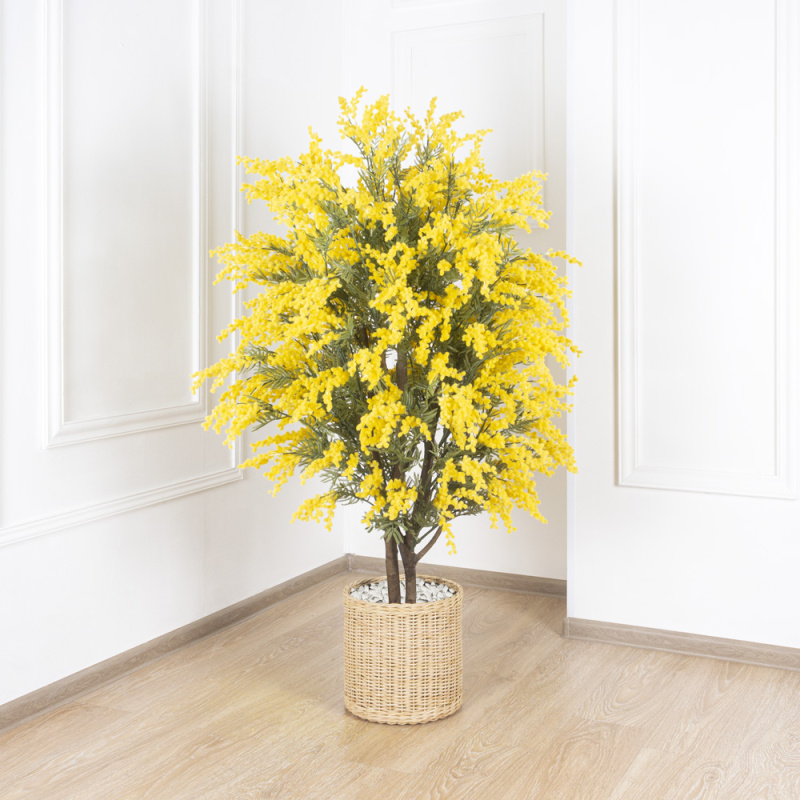 150/РН/43 Куст Мимозы искусственный, h150см, d90см