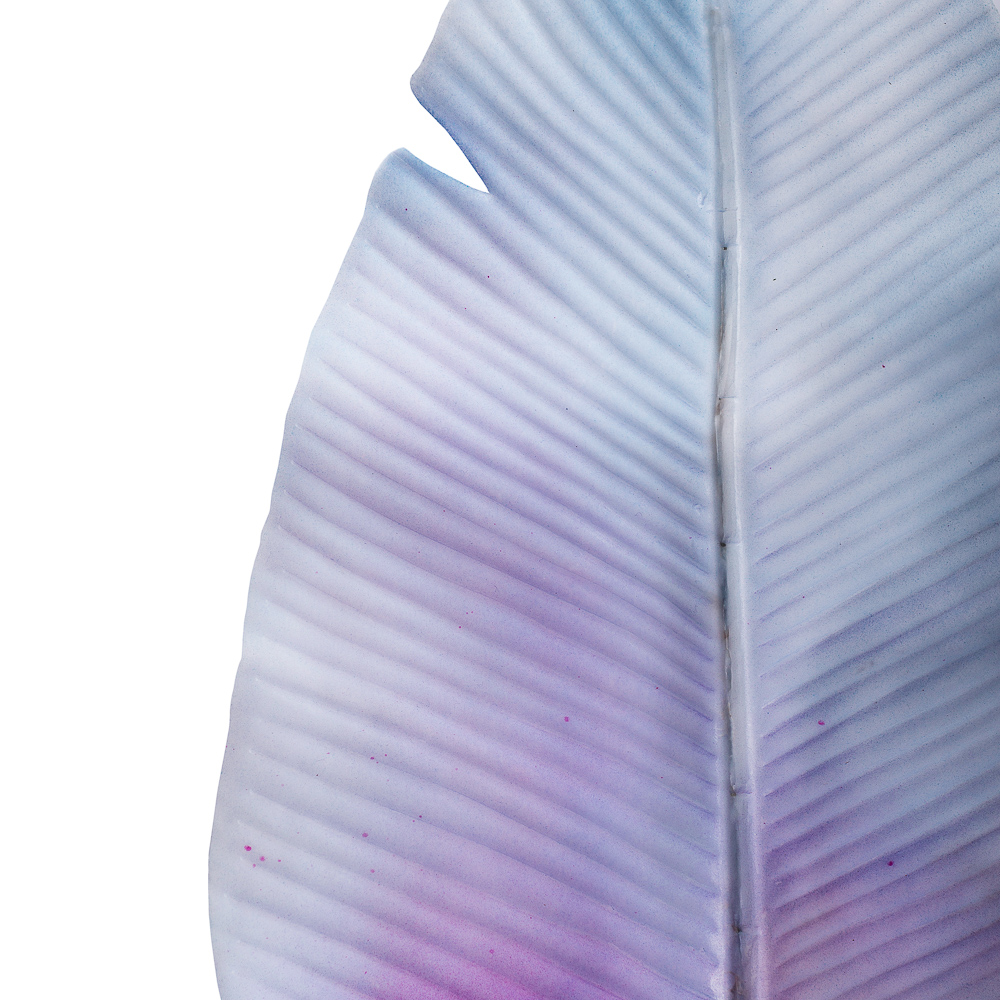 7143/0030-9/10 лист Банана h=92см (45+47) голубой_2