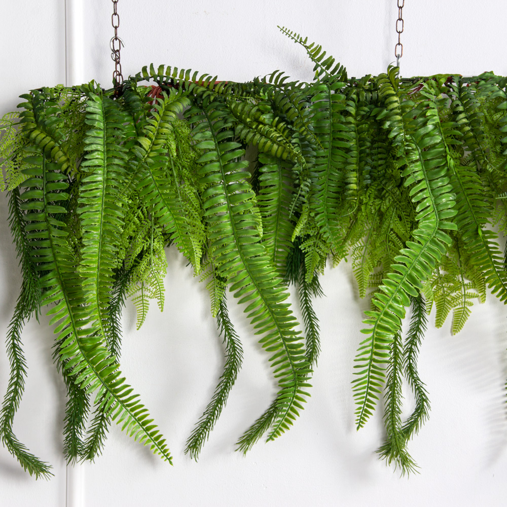 Л25(F) Лиана искусственная с папоротником L100см_1