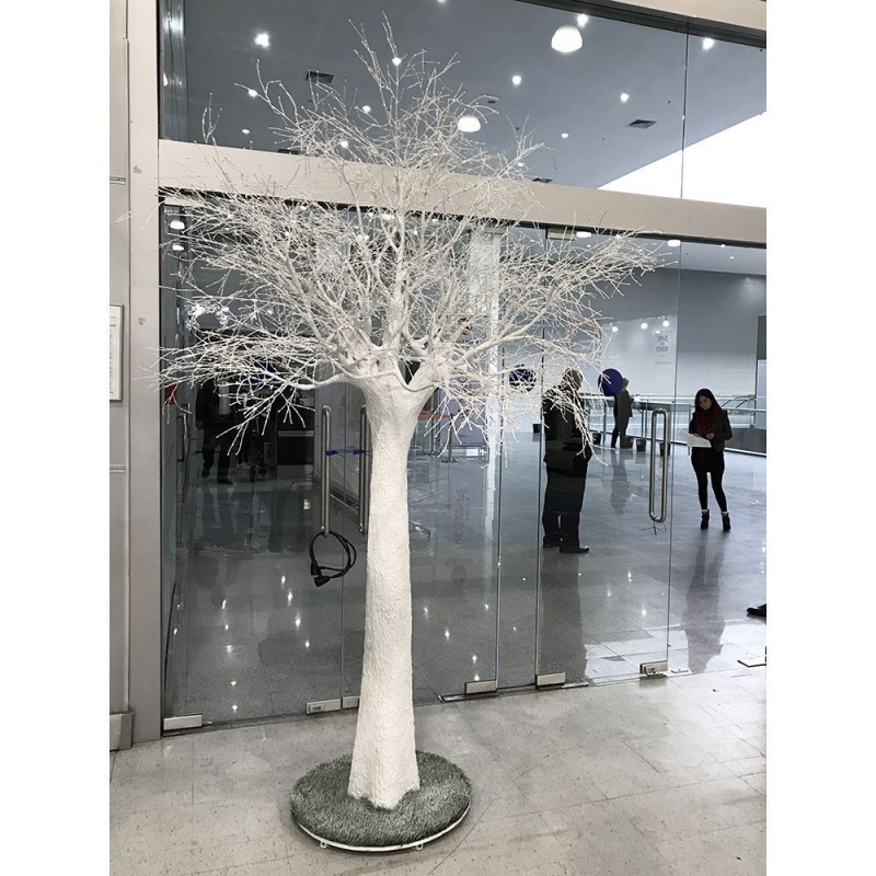 300Разб/1766(Promo) Дерево искусственное заснеженное h300см на основании_3