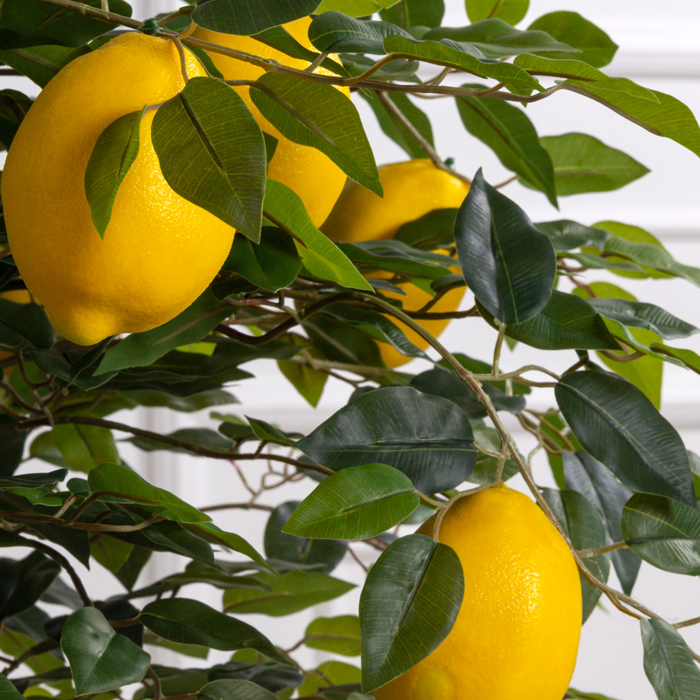 БП100/20М(Пр) Бонсай искусственный Лимон с плодами h100см (латекс)_2