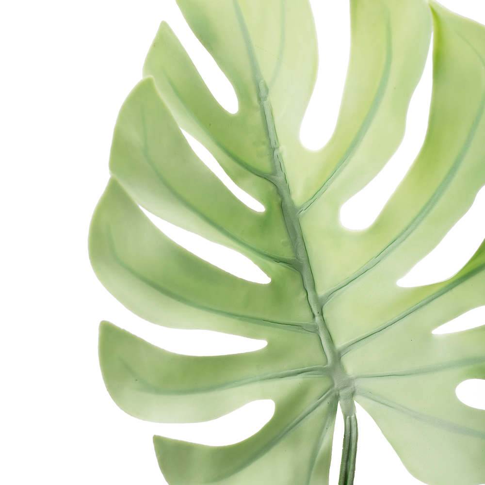 7143/0030-7/22 лист Монстеры маленький h=75см (32+43) мятный_2