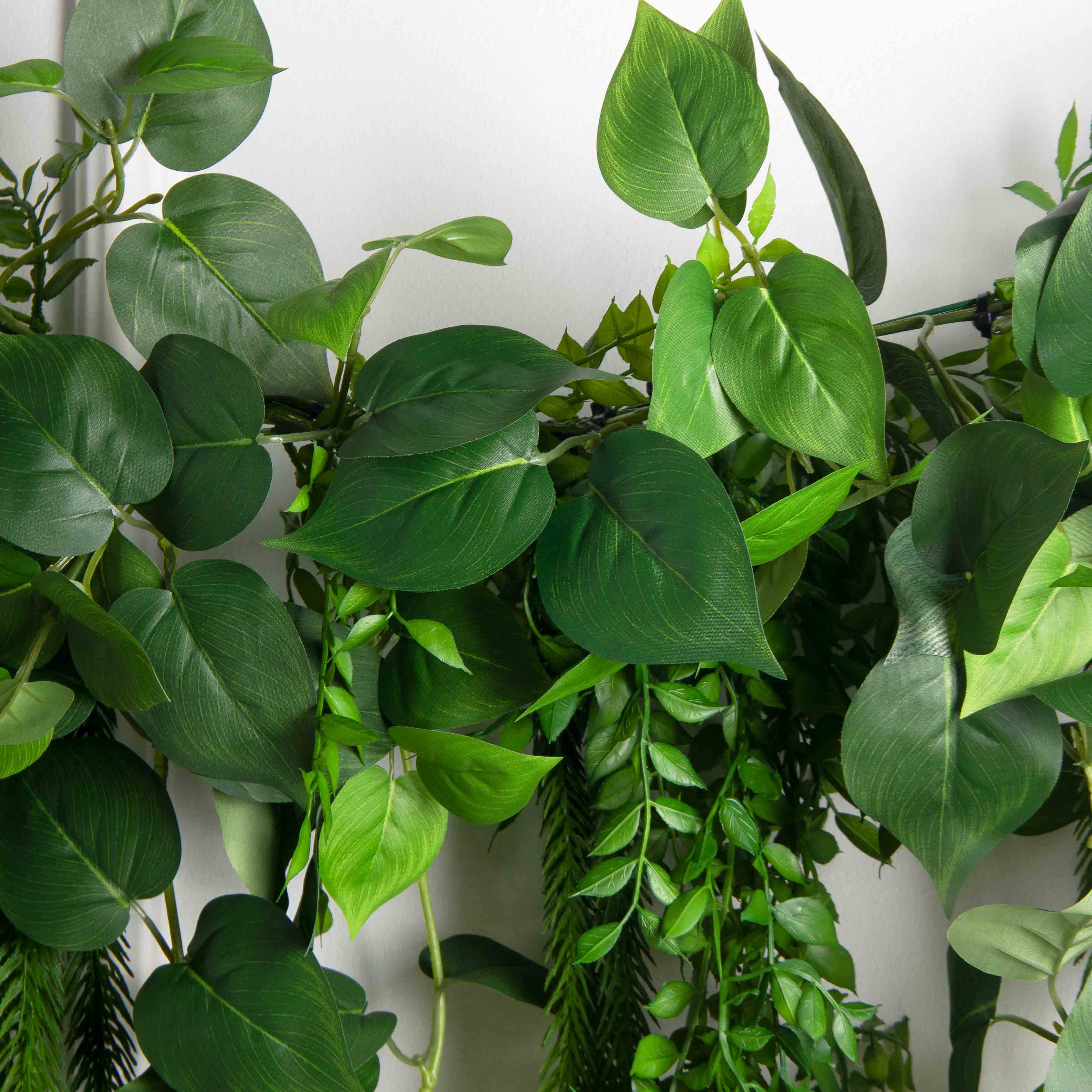 Л62(F)  Лиана искусственная со сциндапсусом L100см, свес 80см_2