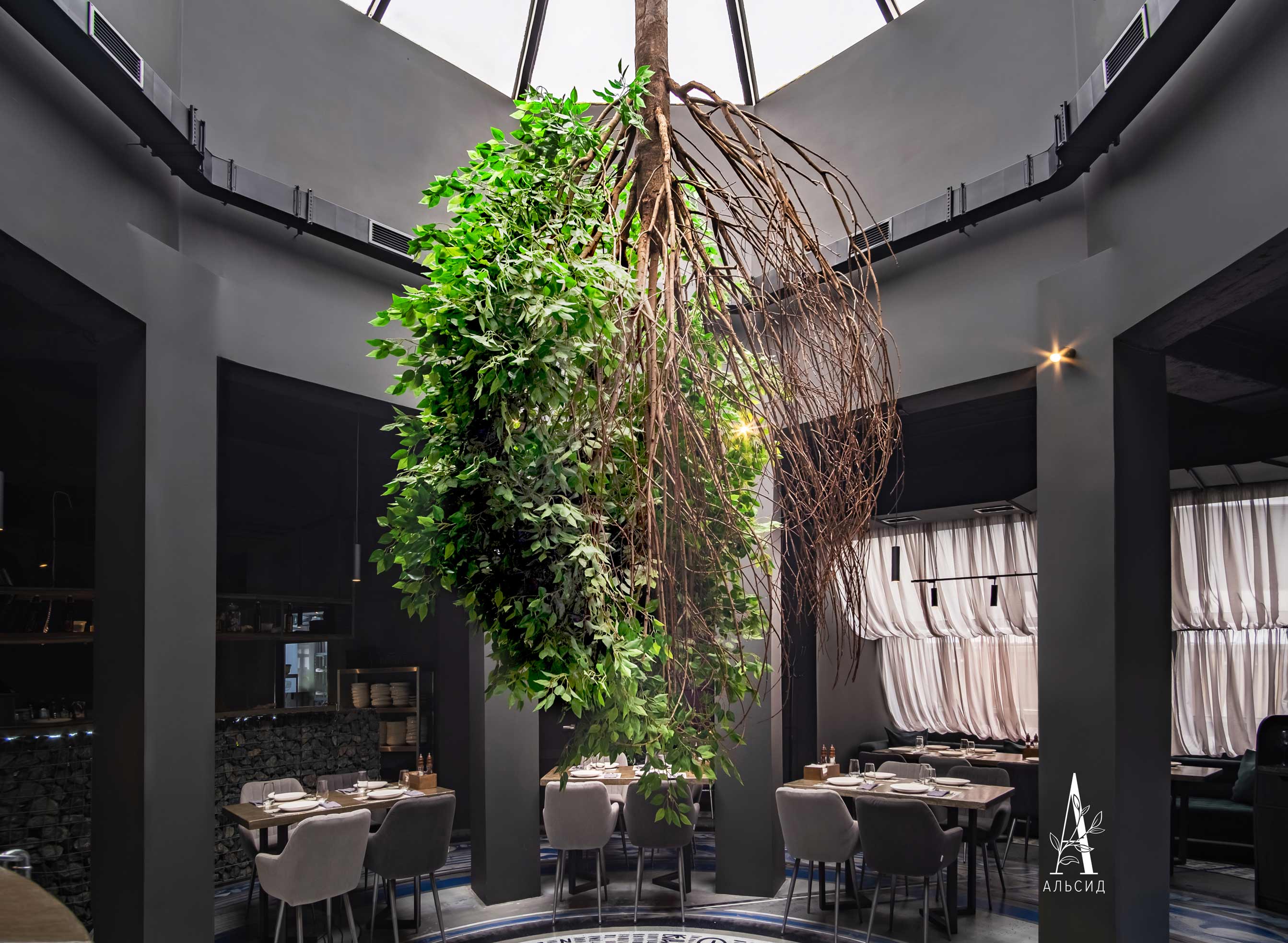 600Разб/РН/34(з.) Фикус искусственный h600см_9