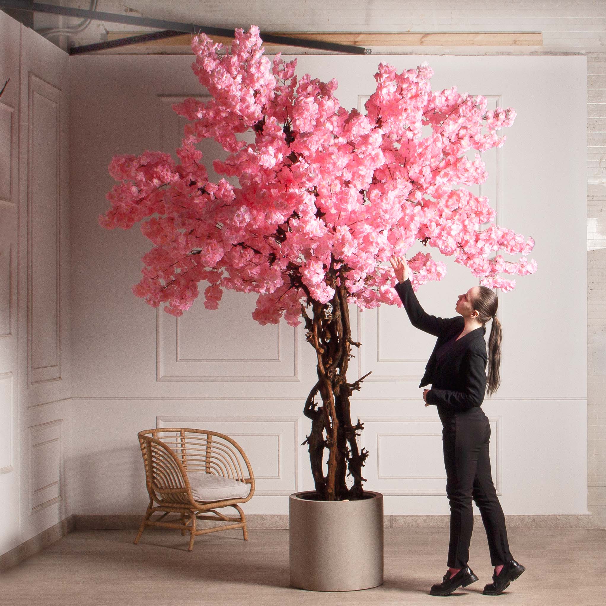 330/ОС/46М(Пр)(F) Сакура искусственная h330см,розовая_2