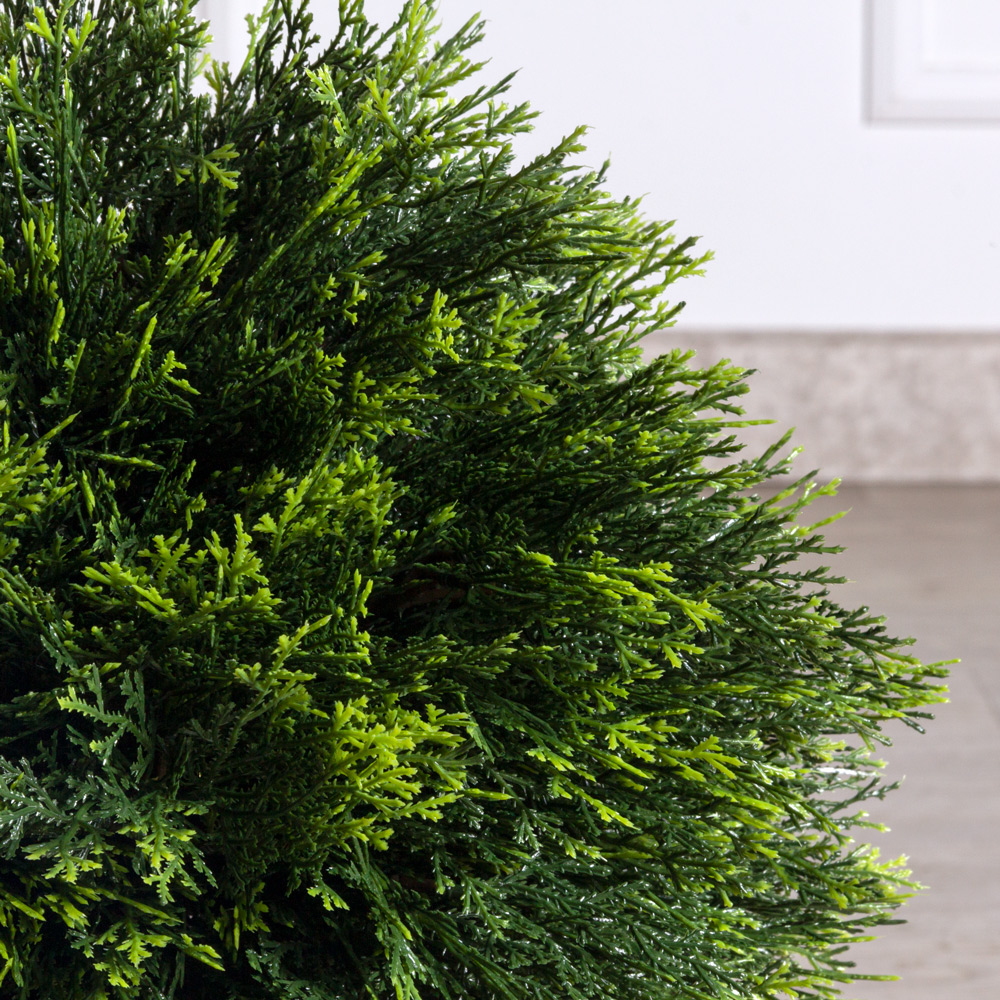 040/Ш/146 Туя искусственная шар Люкс для улицы h50см, d40см_6