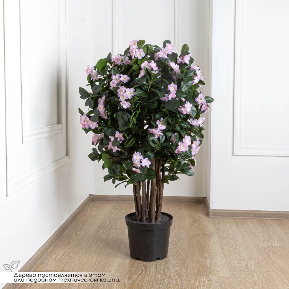 120/РН/439 Жасмин искусственный цветущий, h120см_15