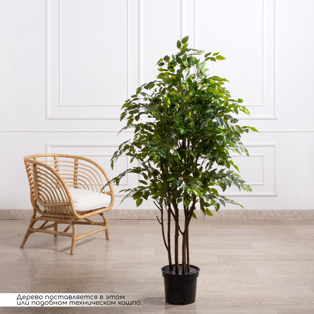 150/УК/344(УУ)(F)Фикус искусственный h150см _1