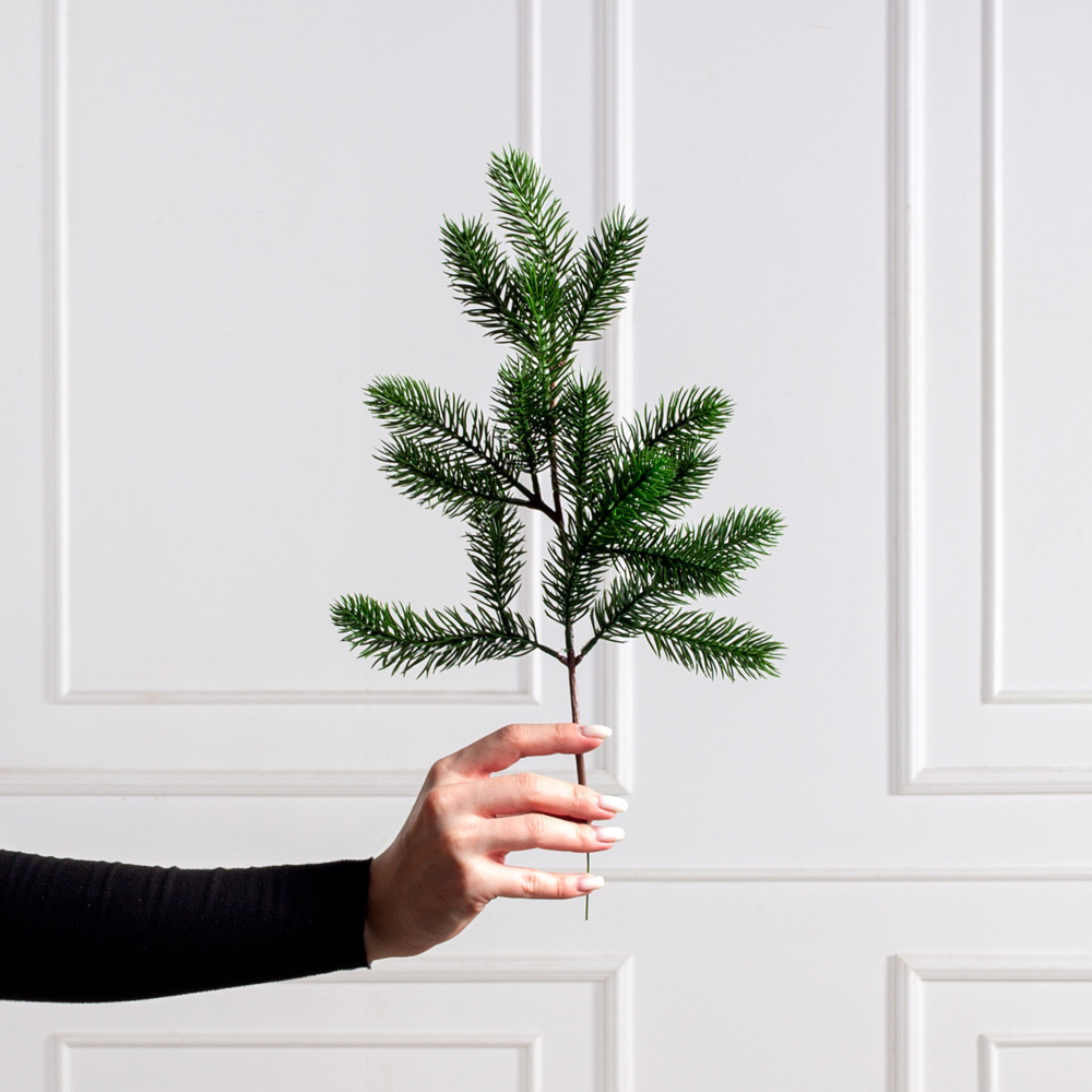 736А/27120М-1(F) Ветка ели НГ h41см(9 веток)_2