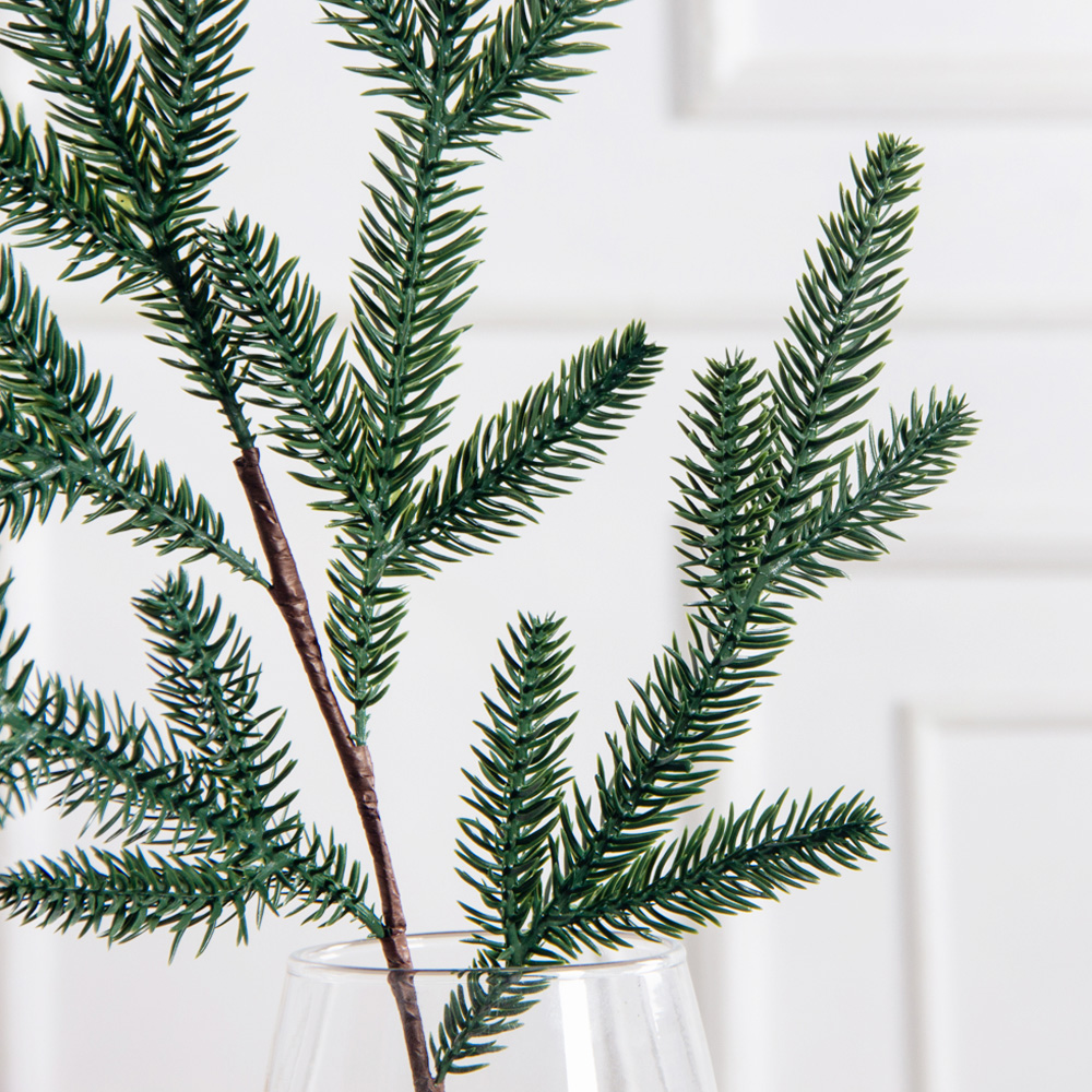 736А/9271-1116(F) Ветка еловая h60см(37+23см) 5веток_3