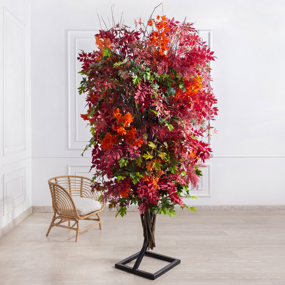 Л145-1(Пр)(F) Лиана искусственная осенняя, двухсторонняяL260см_8