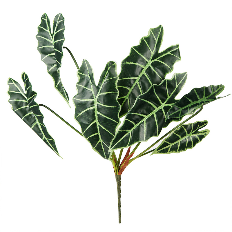 7143/0033-13 Куст Алоказия Полли искусственный, h65см (7л.)_1