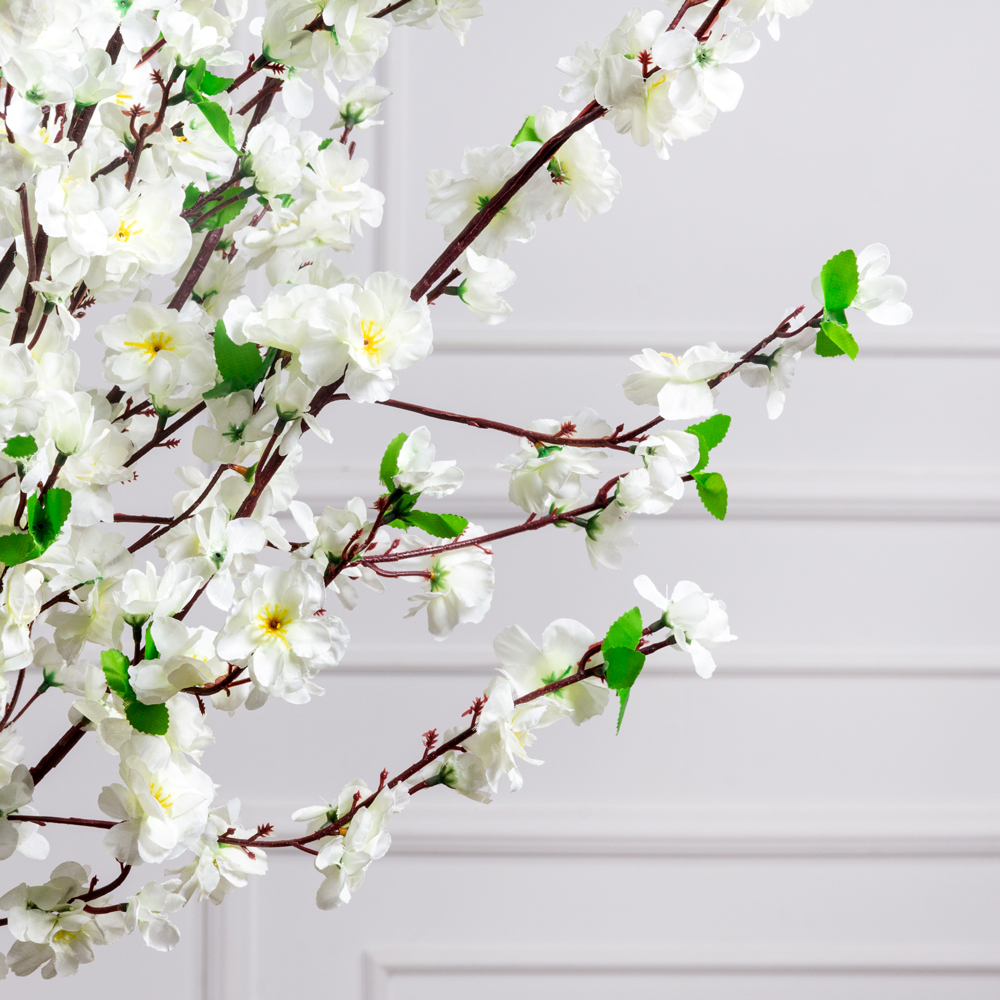 180/46М-1(F) Сакура искусственная h180см, белая_2