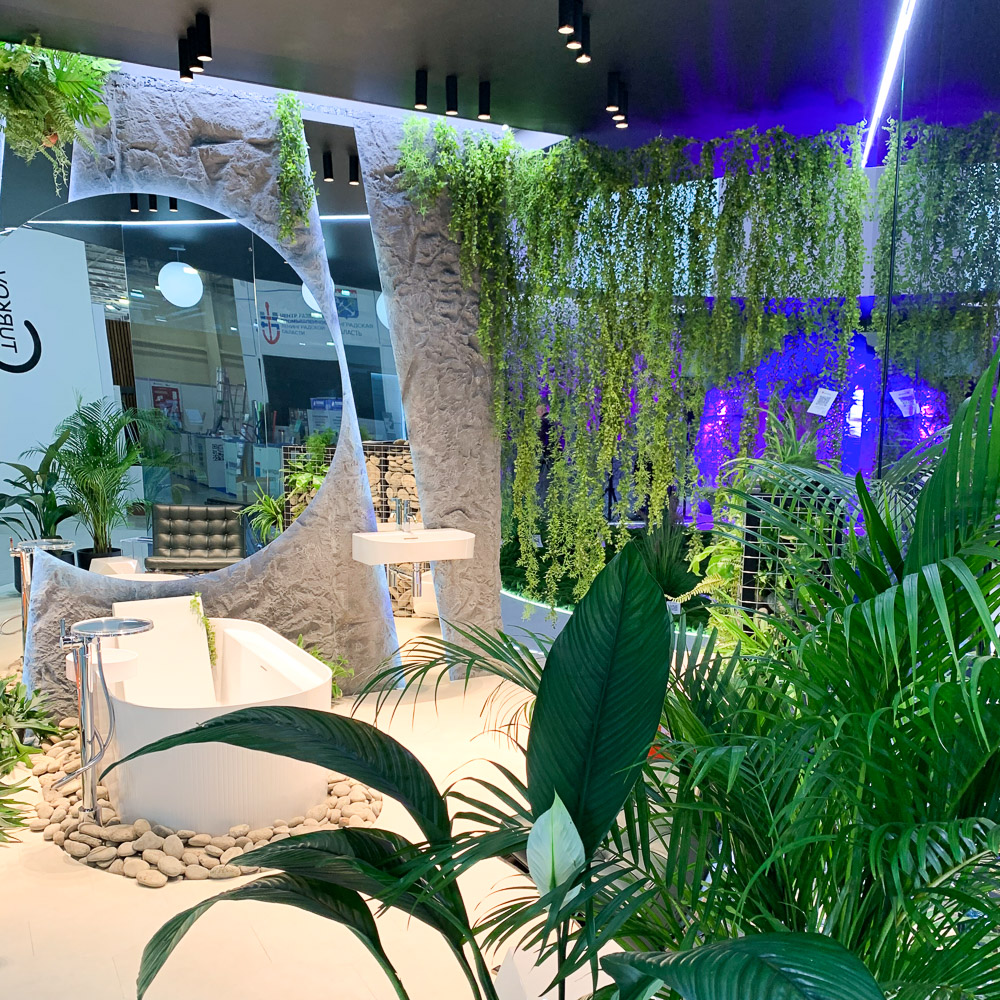 Л32 Лиана с ампельным аспарагусом L100см(L свеса 270см)_4