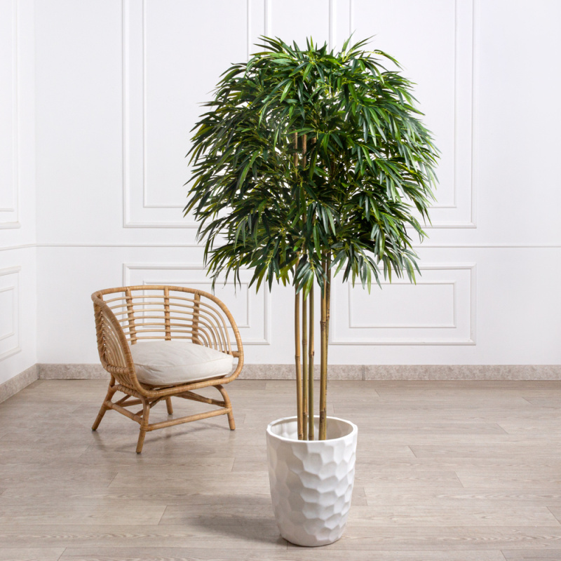 170/ШК/75-1(Пр)(F) Бамбук искусственный 5 стволов, h170см (латекс премиум)