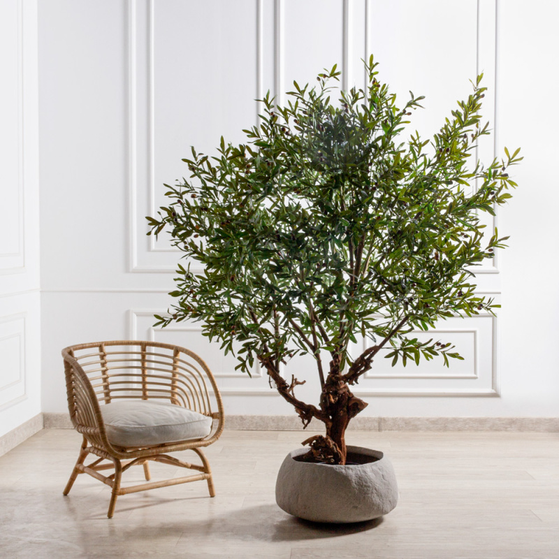 210/ГБ/ОС/РН/465(Пр)(F) Оливковое дерево искусственное h210см