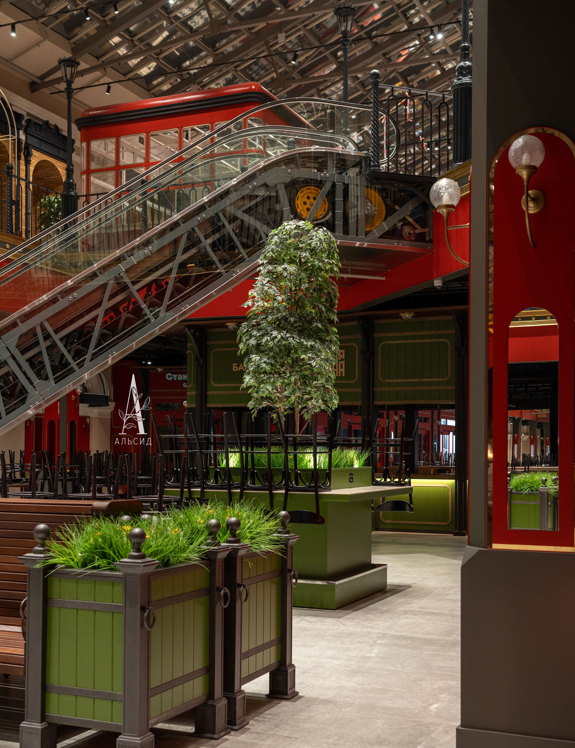 300/РН/34-1/1(з) Фикус искусственный 3 ствола h300см (латекс)_4