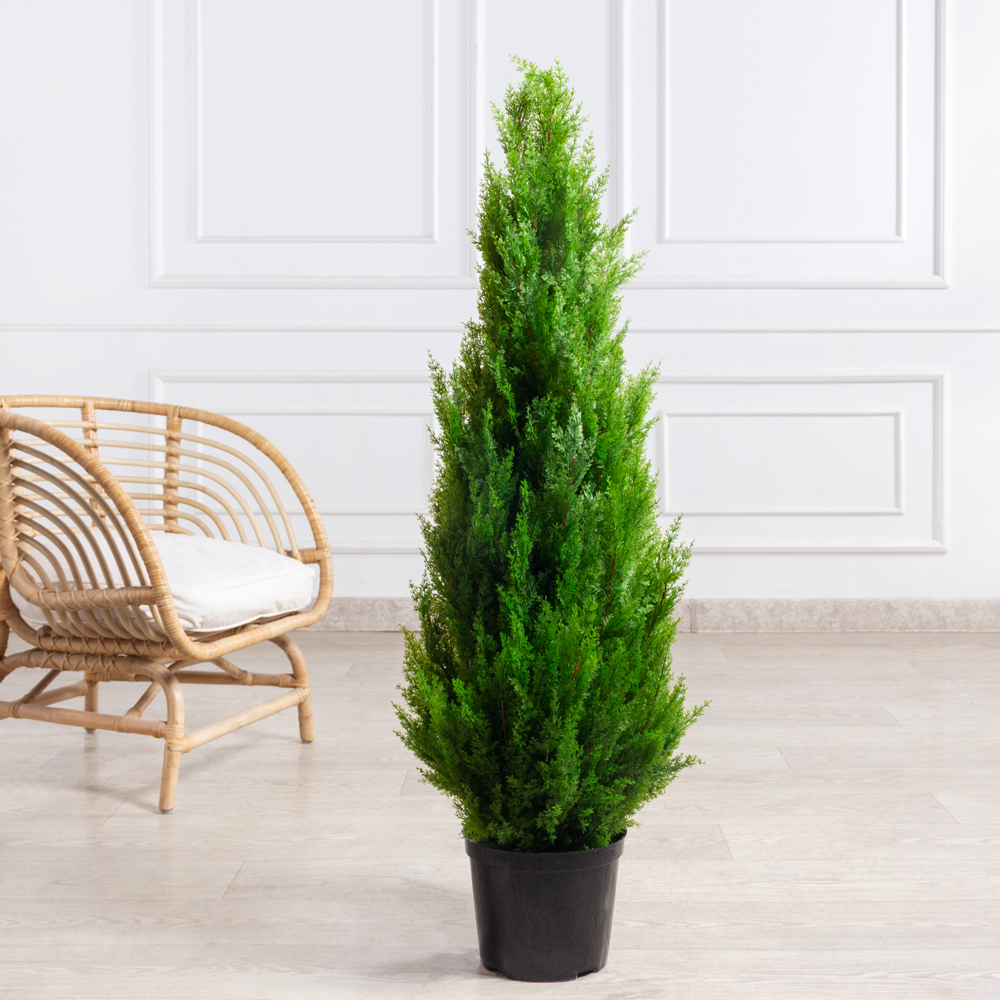 Т120/Э/201(Пр)(FixK)(F) Туя искусственная конус Элеганс h120см_1