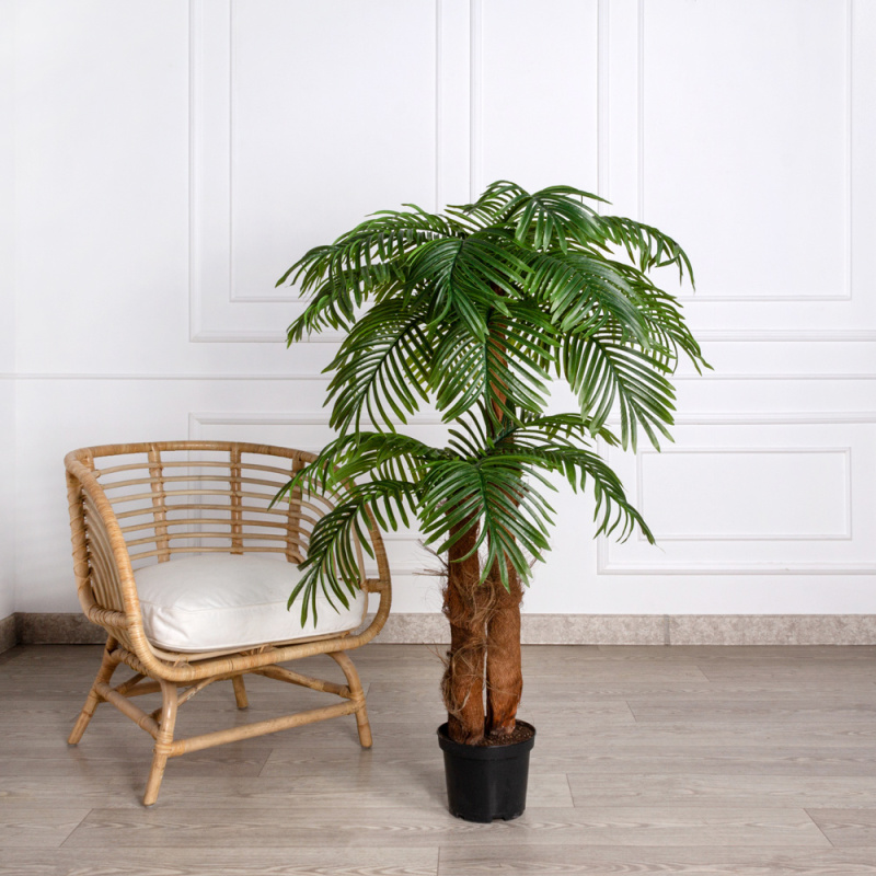 П120/2К/49Л Пальма Арека искусственная h120см (латекс)_1