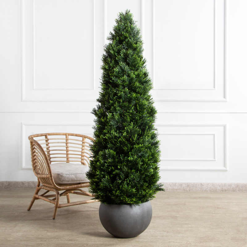 Т180/146(F) Туя искусственная конус Люкс h180см_1