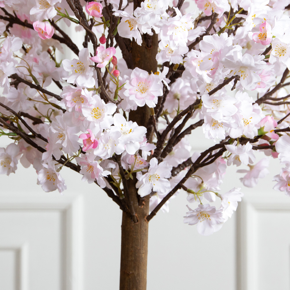 095/РН/5170(з)(F) Яблоня искусственная h95 d80см, бело-розовая_5