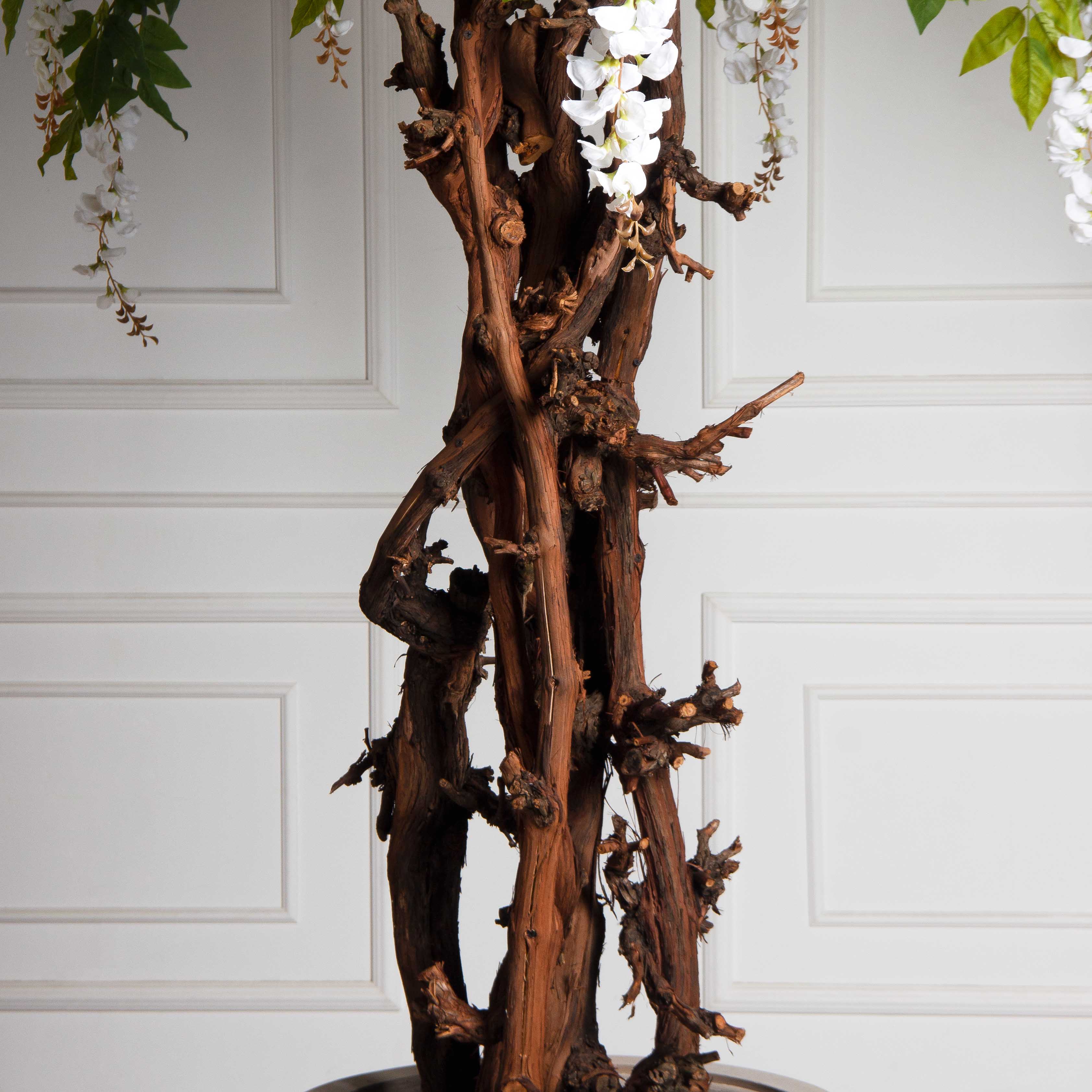 280/ОС/ПС/424(Пр)(F) Глициния(вистерия) искусственная h280см (латекс), белая_6