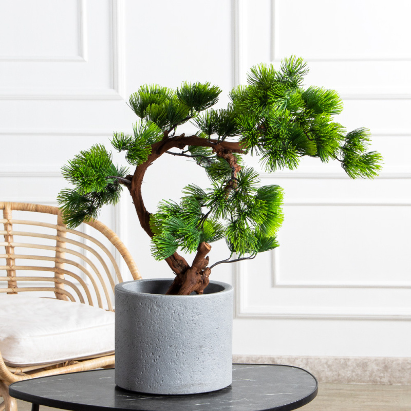 БС075/ОС/30(FixS)(Пр)(F) Бонсай искусственный сосна h75см_1