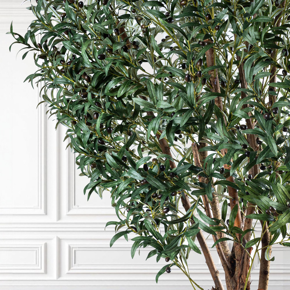 240/ОС/РН/АСС/465(з)(F) Оливковое дерево искусственное с плодами h240 d160см_4