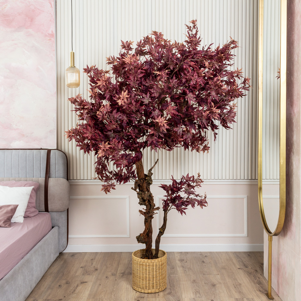 210/2К/ОС/606(Пр) Клен искусственный веерный  h210см (латекс)_2