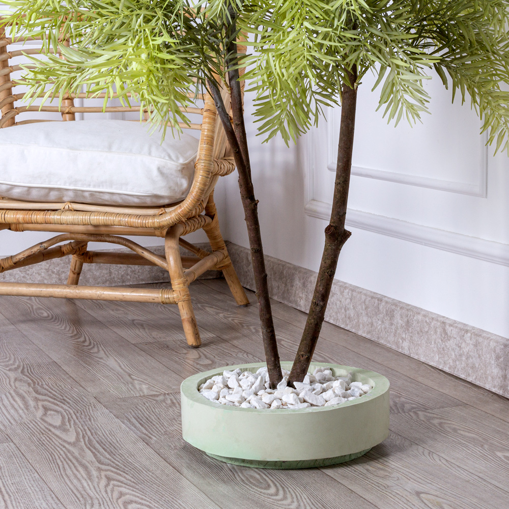 120/РН/506 Дерево искусственное интерьерное h120см, мята_3