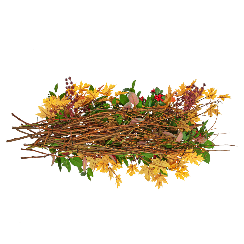 Л82-2 Лиана искусственная осенняя с кленом _4