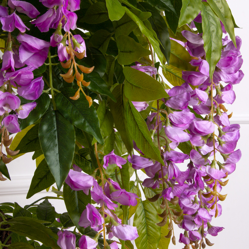 120/Я2/ОС/424-2(Пр) Глициния(вистерия) искусственная h120см (латекс), сиреневая_2