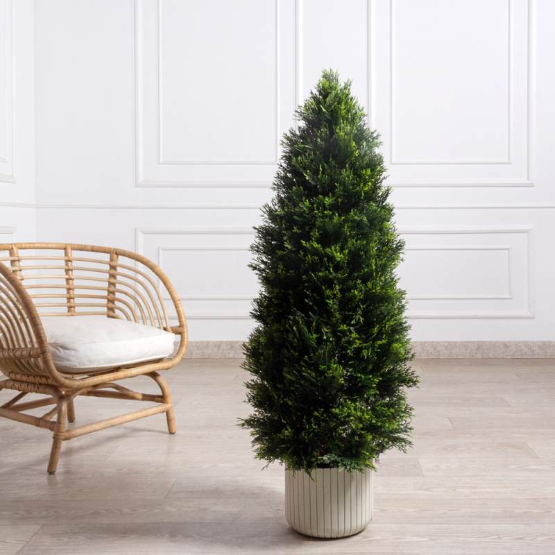 Т120/146(F) Туя искусственная конуc Люкс h120см