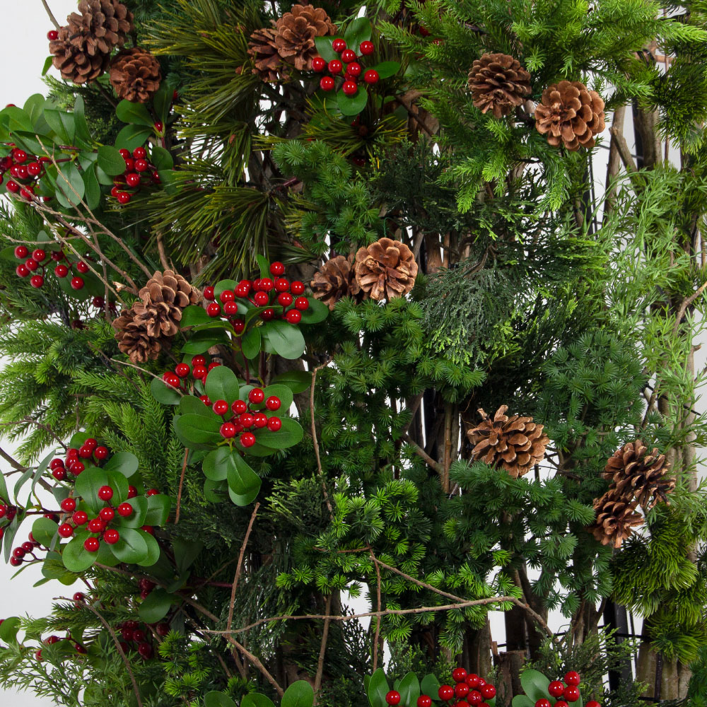 ДЛ175-2(з)(F) Декор входной группы h 260 х L 210  см на прутьях,пристенный, разборный_7