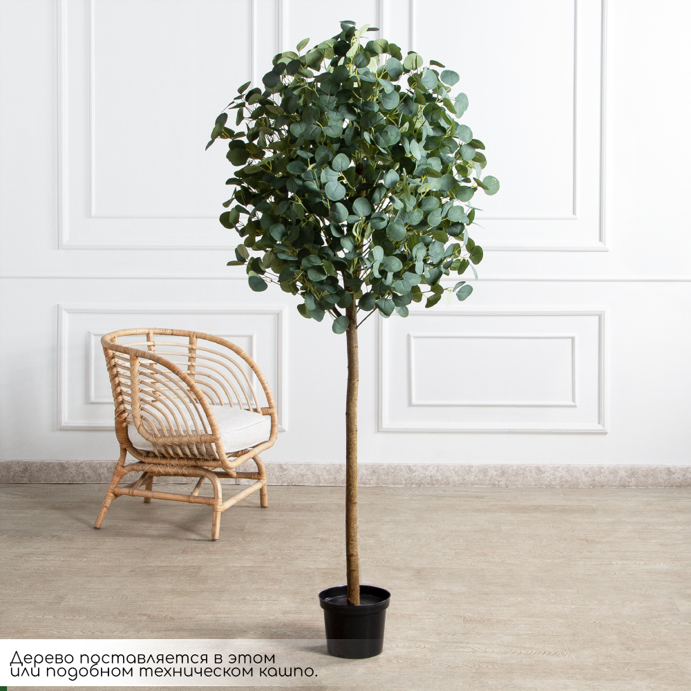 180/РН/617(з)(УУ)(Пр)(F) Дерево искусственное Эвкалипт h180см_2