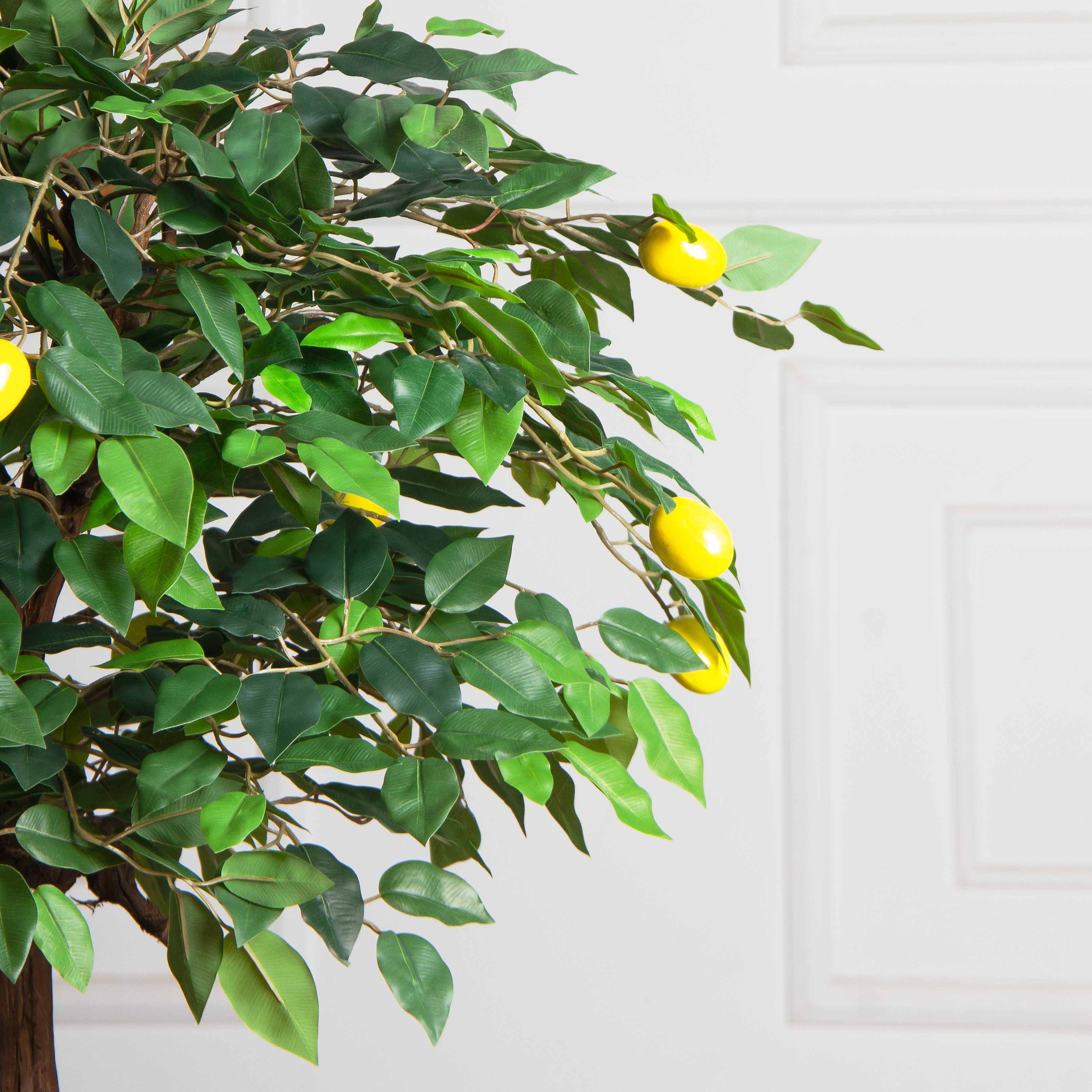 БП070/41(F) Бонсай искусственный Лимон с мини плодами h70см_6