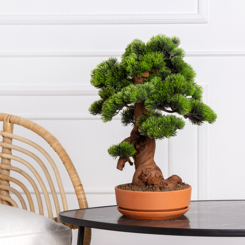 БС045/3К(П) Бонсай искусственный Сосна h45см_1