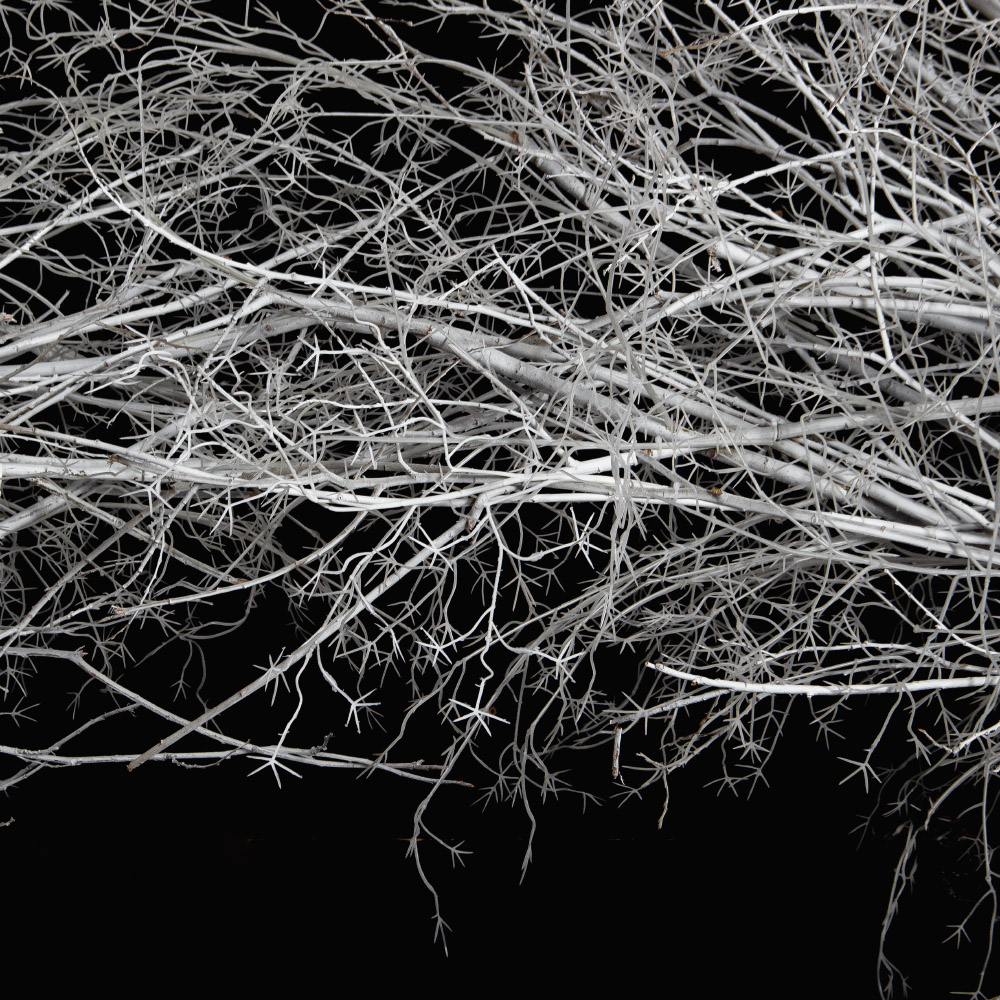 ДА09(з)(F) Декоративная искусственная арка с белыми ветками  350х280см_3