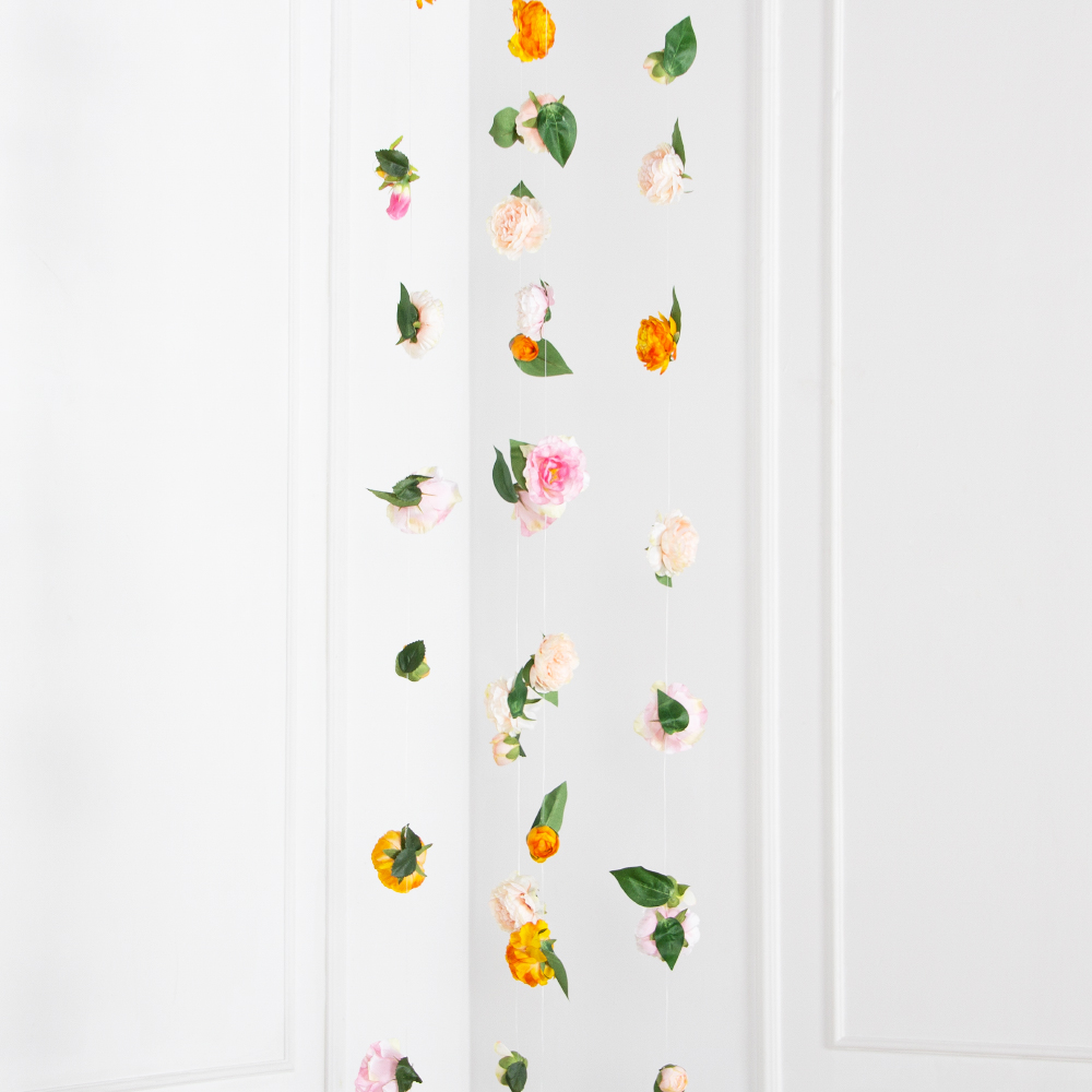 Л205(з)(F) Нить-гирлянда из цветов L250см_5