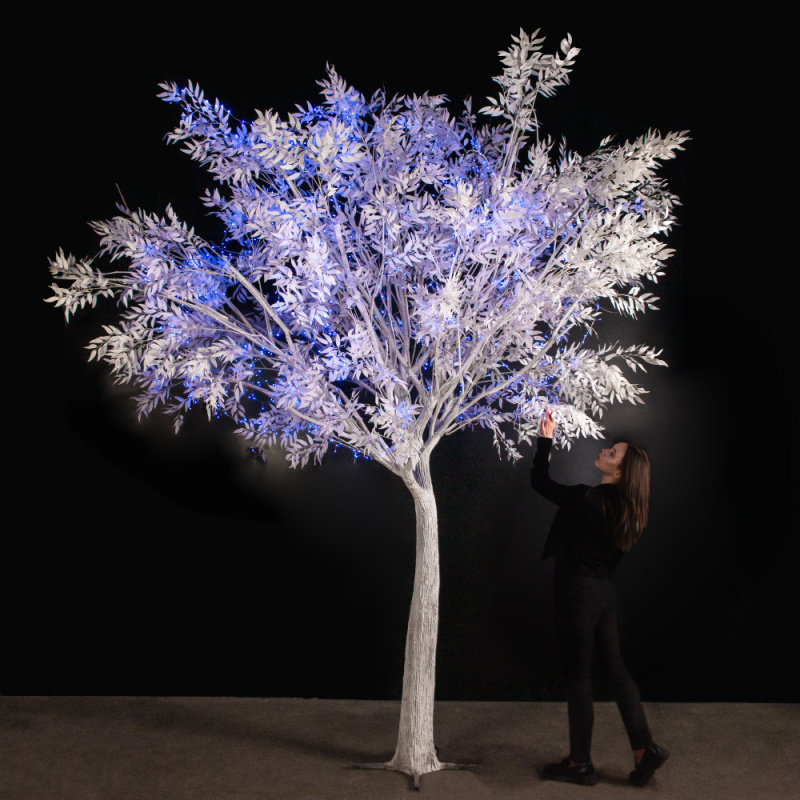 310Гбст/разб/РН/СВ03с/652(F) Ива интерьерная зим. с гирляндой