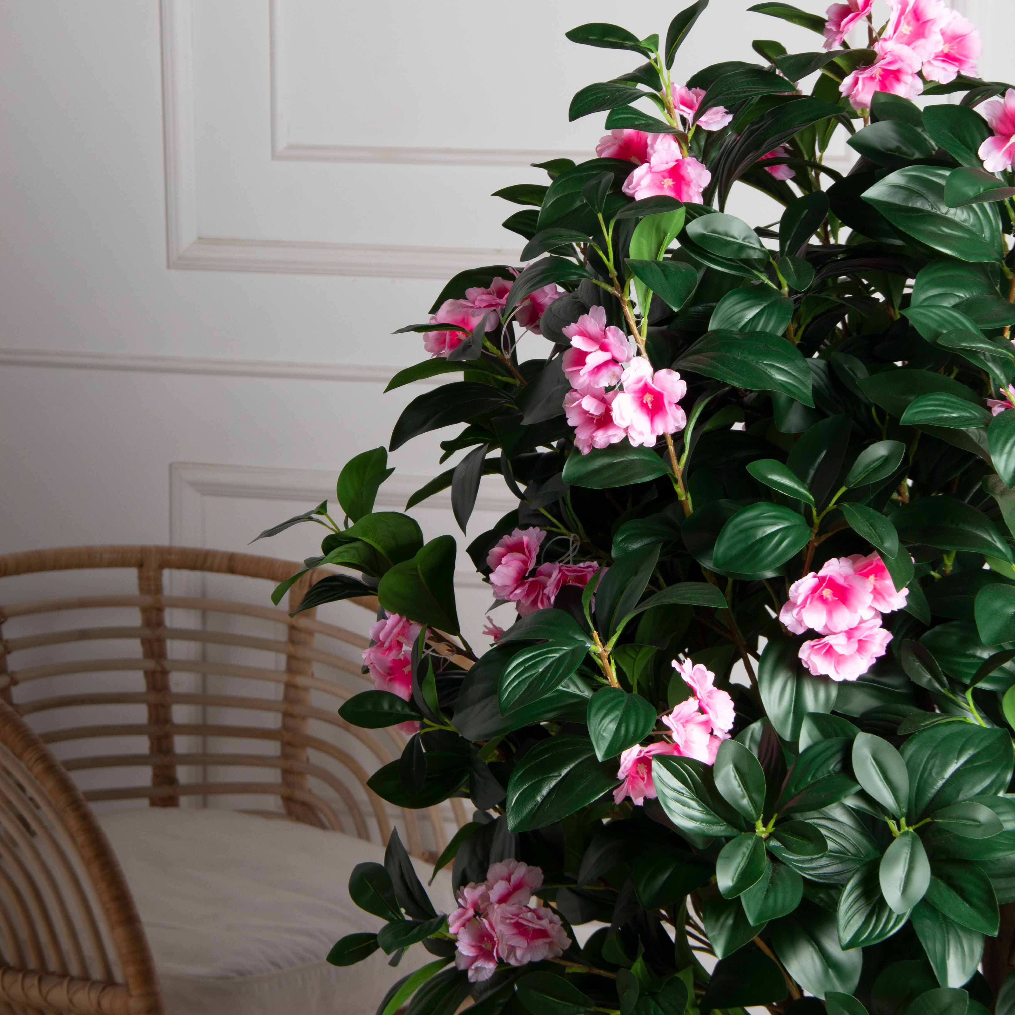 150/РН/64/46(з)(F) Дерево искусственное цветущее h150см d60см_5