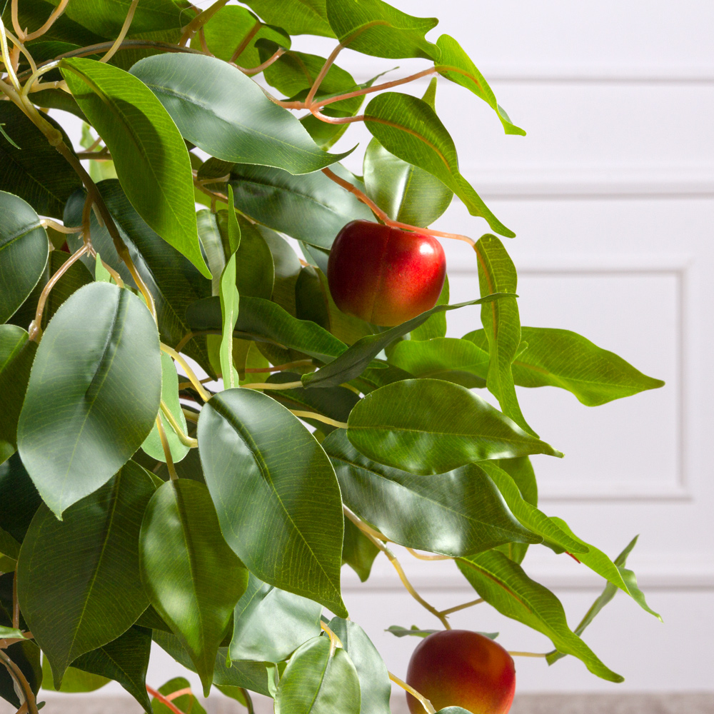 БП085/2К/45(F) Бонсай искусственный Яблоня с плодами h85см, красные_1