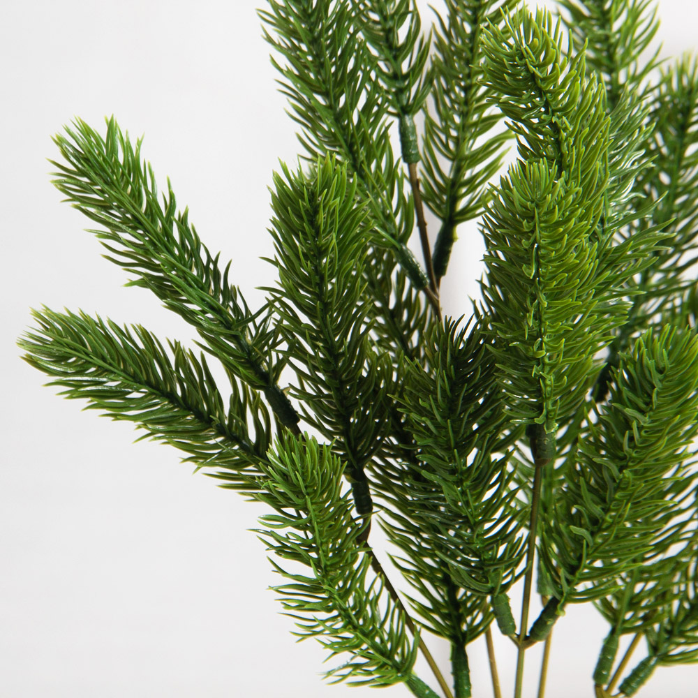 736А/9271-2165(F) Ветка еловая h35см(27+8см) 5веток_4