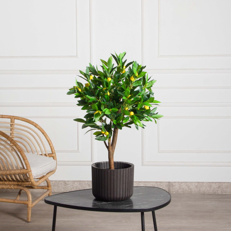 080/РН/188/20М(з)(F) Лимон искусственный с плодами h80см_1