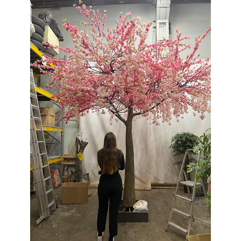 310разб/225(з.) Сакура искусственная разборная h310см, d400см, розовая_4
